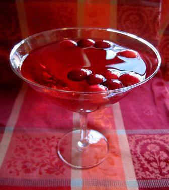 кисель из смородины и клюквы
